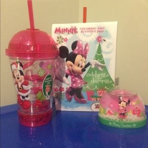 Minnie Mouse Christmas Set NEW